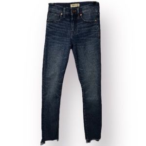 MADEWELL 9” HIGH-RISE SKINNY CROP SIZE 23